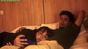 mi hermanastra chubby gags on my cock deepthroat interracial after movie 😩🍆 part 1