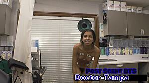 Dr tampa turns aria nicole into obedient corporate slave whore!