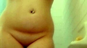 Steamy Wet Shower Bathing Tease