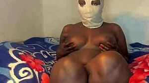 Ebony Tattoo Babe Dances Naked Solo in Homemade Softcore Masturbation