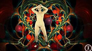 i'm dancin' to asian beats with my buttplug in... psychedelic vibes part 1 😵‍💫