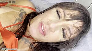 muscular latina begs creampie in shaved pussy