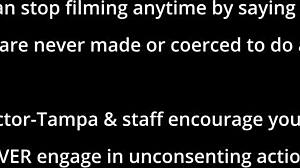 cum clinic extraction doctor tampa gets anal fingered by nonbinary docs backstage
