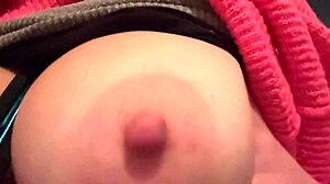 damn italian milf artemisia's huge natural tits bounce wild solo