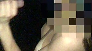 wet gloryhole handjob milks hot jizz straight source