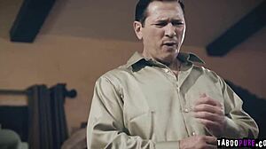 Ricky Spanish fucks busty Christie Stevens pussy better than dad