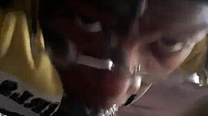 couch blowjob sesh with kyttkatt gets messy quick