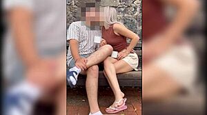 skinny neighbor heats up craving outdoor standing pussy pounding