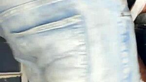 babysitter in christmas cosplay shakes tattooed ass on monster black cock missionary