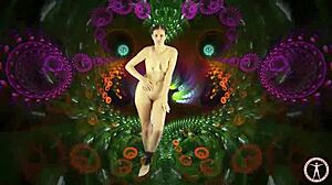 i'm dancin' to asian beats with my buttplug in... psychedelic vibes part 1 😵‍💫