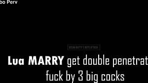 Lua Marry Tackles Three Men In First Dp Bbc Double Penetration Ass To Mouth Dirty Talk!