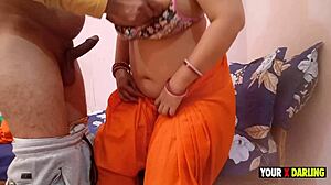 punjabi bhabhi bent over servant ramu anal chudai