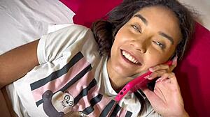 Colombian allsion sweet phone fuck swallows pov