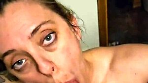 i give this milf neighbor rough pov creampie after hard blowjob
