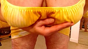 dawnskye1962's third cum-soaked hairy panty tease