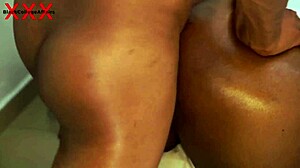 big ass ebony schoolgirl gf picks sex over studies doggystyle pounding