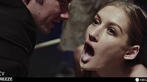 tiffany tatum frozen time stop fucked cum overflowing mouth