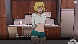 Femboy planqué supplie crème anal