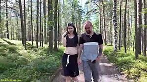 public parked car hides their wild anal pounding