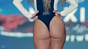 check this hot bikini model shaking her juicy big ass 🍑🔥