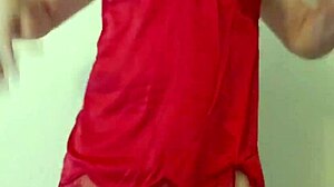 Pussless Panties Tease with Stockings Thong and Fishnet Flashing