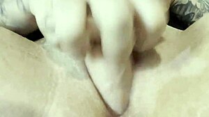watch me rip clothes and fuck my dripping shaved housewife pussy pov