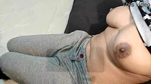 😩 asian babe's wet shaved pussy begs for monster cock creampie! 🔥