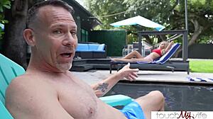 Big Titty Wives Gulp Cum in Touchmywife Compilation Orgy