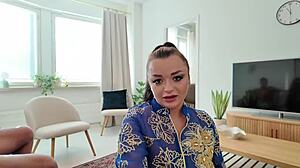 Arab Wife Bitch Takes Bbc Deep While Cuckold Hubby Watches In Shock!