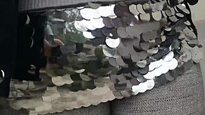 flashing my wet tits public then pissing tight pants garden!