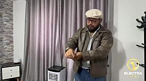 Petite curly latina teen deepthroats sugar daddy's monster cock rides cowgirl facial quickie