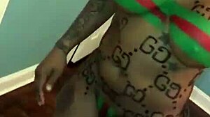 african stripper rips clothes twerks her naked curves private for me