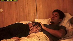 mi hermanastra chubby gags on my cock deepthroat interracial after movie 😩🍆 part 1