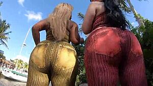 Ebony pawg breyana interracial big ass bonanza