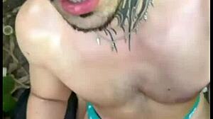 met a stranger jerking off on the trail and sucked him - free