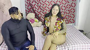 kitty dj, show us your innocent face in first porn casting