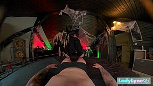 Hocus Pocus Halloween Three Witches Ride Big Cocks Foursome Ladylyne