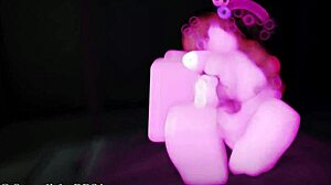 Rough Handjob and Titfuck Session with Big Boobs Nude