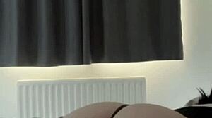 wanna see this playful brunette ride her dildo???