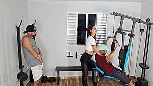 hey cuck, watch your wife cheat at the gym behind your back?