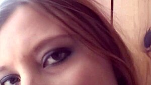 hey it's katrina um my young blonde pussy gets so wet fingering in kitchen yeah