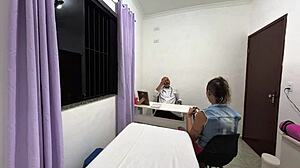 Orthopedic Doctor Strips Patient And Finishes On Her Face