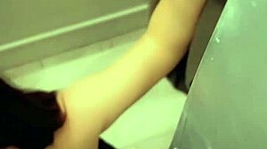 Pretty blue-eyed teen cumslut sucks fucks stranger public vending machine doggystyle