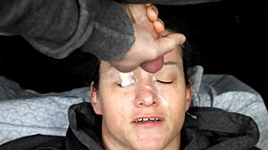 dirtydees turns guys night out into hot facial cumshot compilation