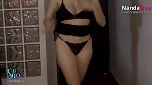 Motel Wife's Ass Filled With Cum Dripping To Pussy