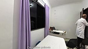 Orthopedic Doctor Strips Patient And Finishes On Her Face