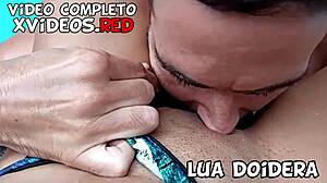 husband licks and pounds skinny latina wife poolside under party eyes