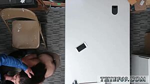 sexy petite teen suspect cuffed tight