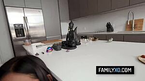 Stepdad, you love titty fucking your latina stepdaughter's big tits don't you julz gotti?