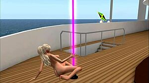 kassie dances cameltoe lap for club pornstars